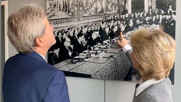 gentiloni von der leyen