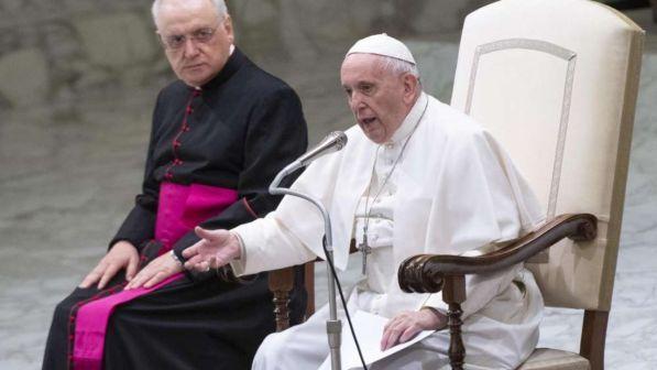 papa, bambina, udienza generale