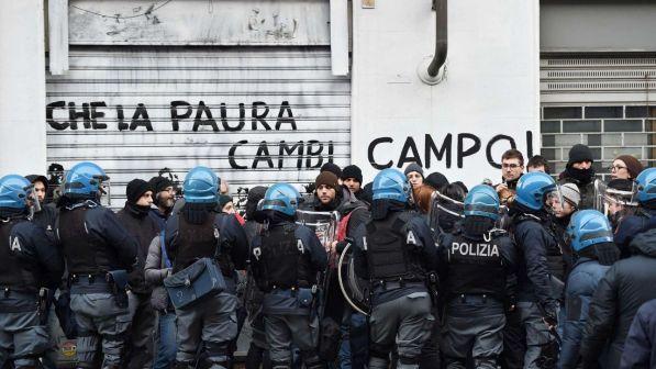 torino centri sociali sgombero asilo occupato