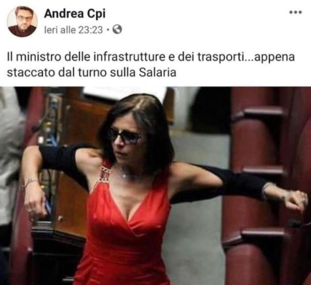de micheli, casapound, tweet