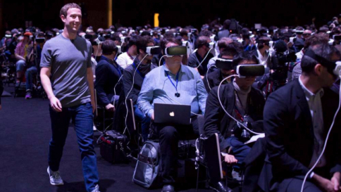 samsung mark zuckerberg oculus realtà virtuale samsung Mobile World Congress