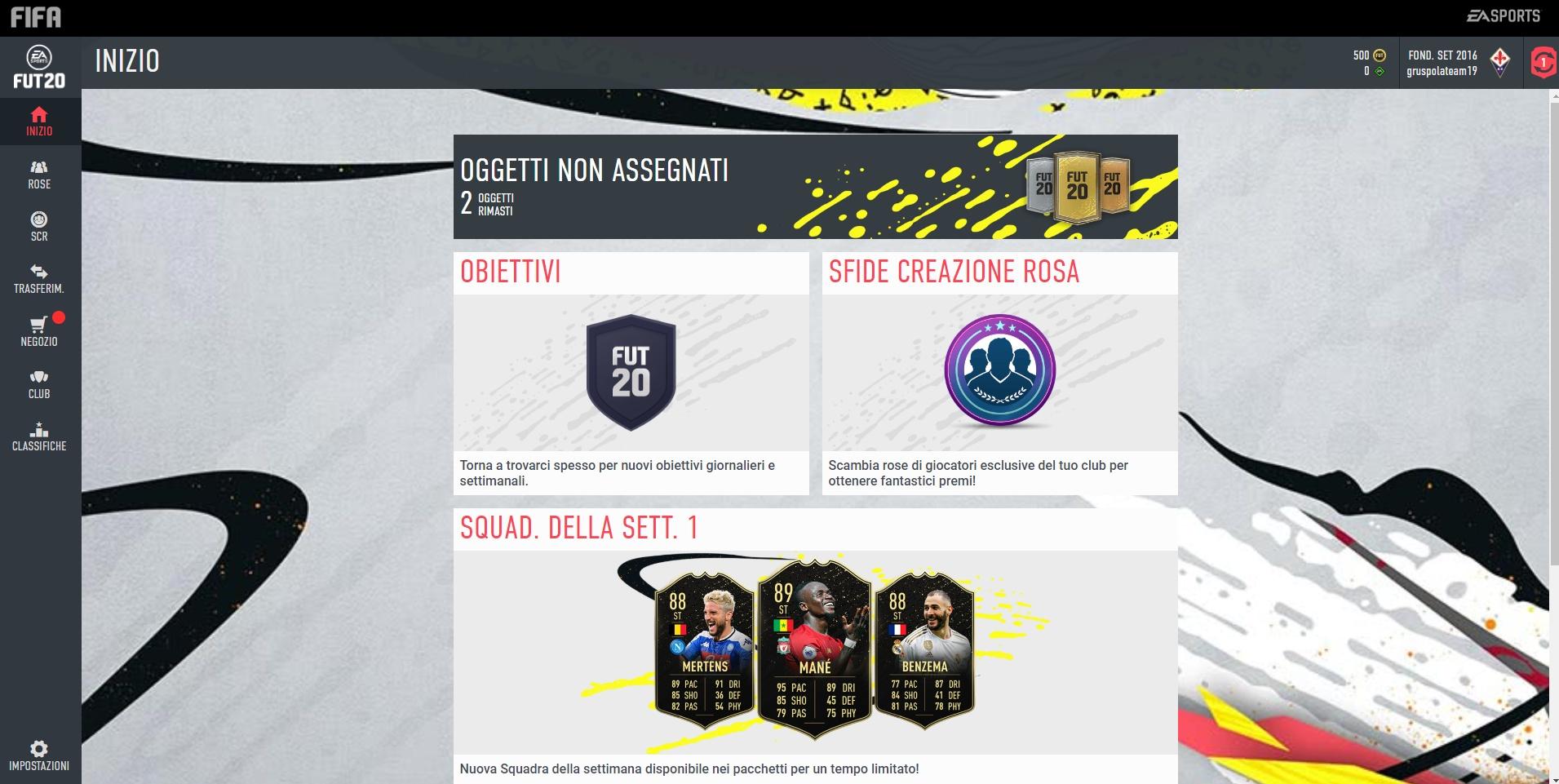 FIFA 20 Ultimate Team