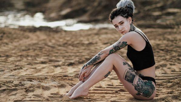 tatuaggio, ragazza