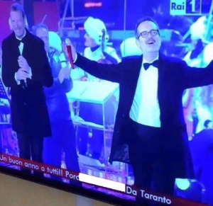 capodanno rai, bestemmia, bestemmia in diretta