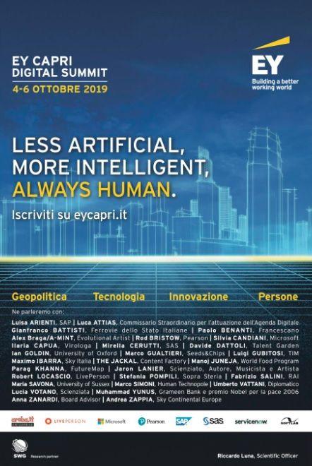 EY, digital summit, imprese, tech, locandina