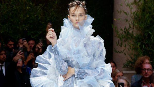 moda, donna, milano, mfw, armani, giorgio armani, ss 2020