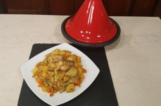 Tajine di pollo all’italiana Tajine di pollo all’italiana
