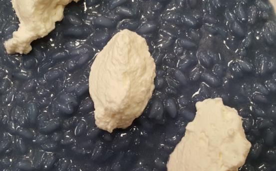 Risotto blu Risotto blu