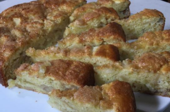 Torta mele e banane Torta mele e banane