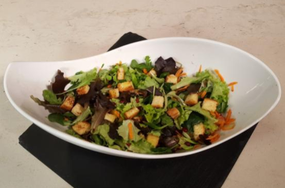 Insalata con champignon saltati Insalata con champignon saltati