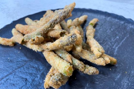 Asparagi fritti Asparagi fritti