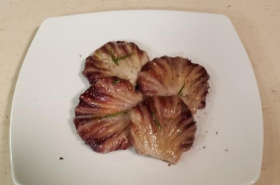 Conchiglie di radicchio ripiene Conchiglie di radicchio ripiene