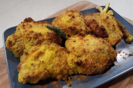 Sovracosce di pollo gratinate Sovracosce di pollo gratinate