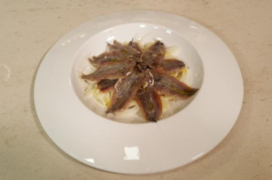 Alici marinate con agrumi e zenzero Alici marinate con agrumi e zenzero
