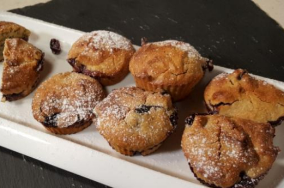 Tortini di avena e mirtilli Tortini di avena e mirtilli