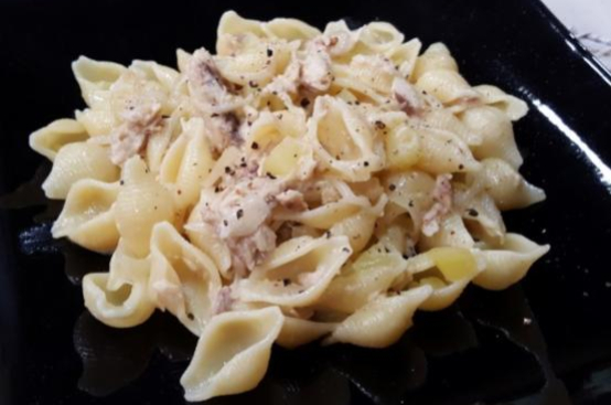 Pasta sgombro e patate Pasta sgombro e patate