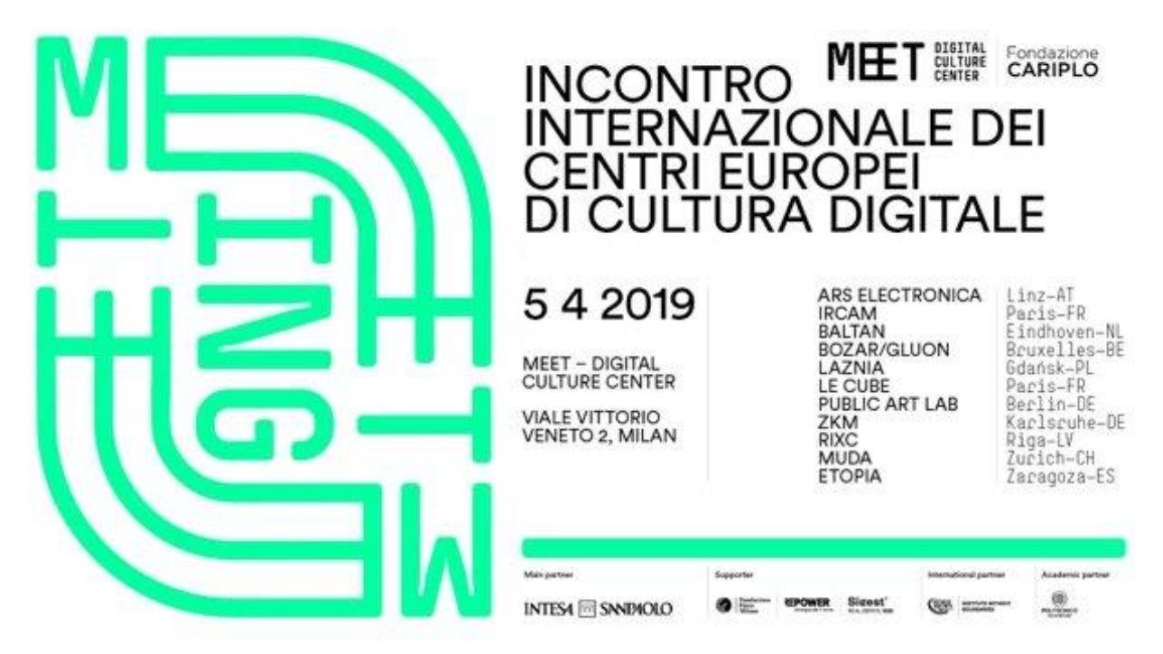 "MEETing", il primo incontro internazionale dei centri europei di cultura digitale