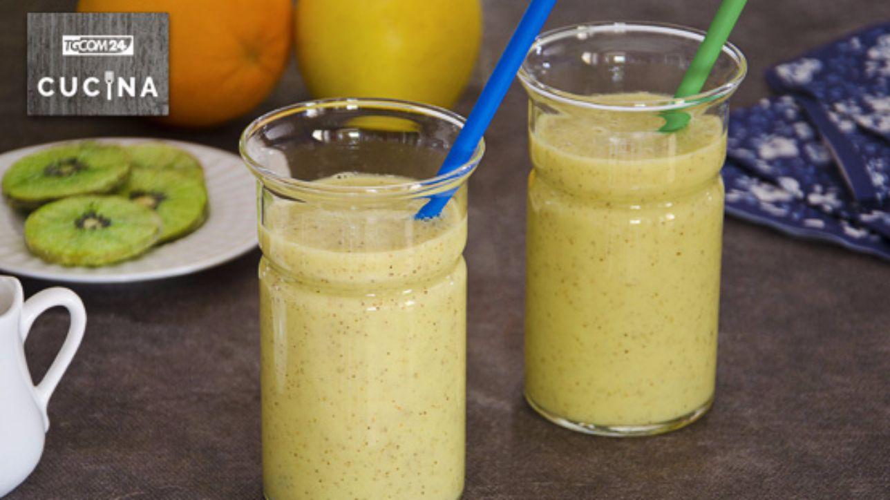Smoothie al kiwi e cetriolo
