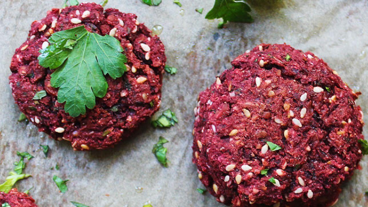 Burger di barbabietola