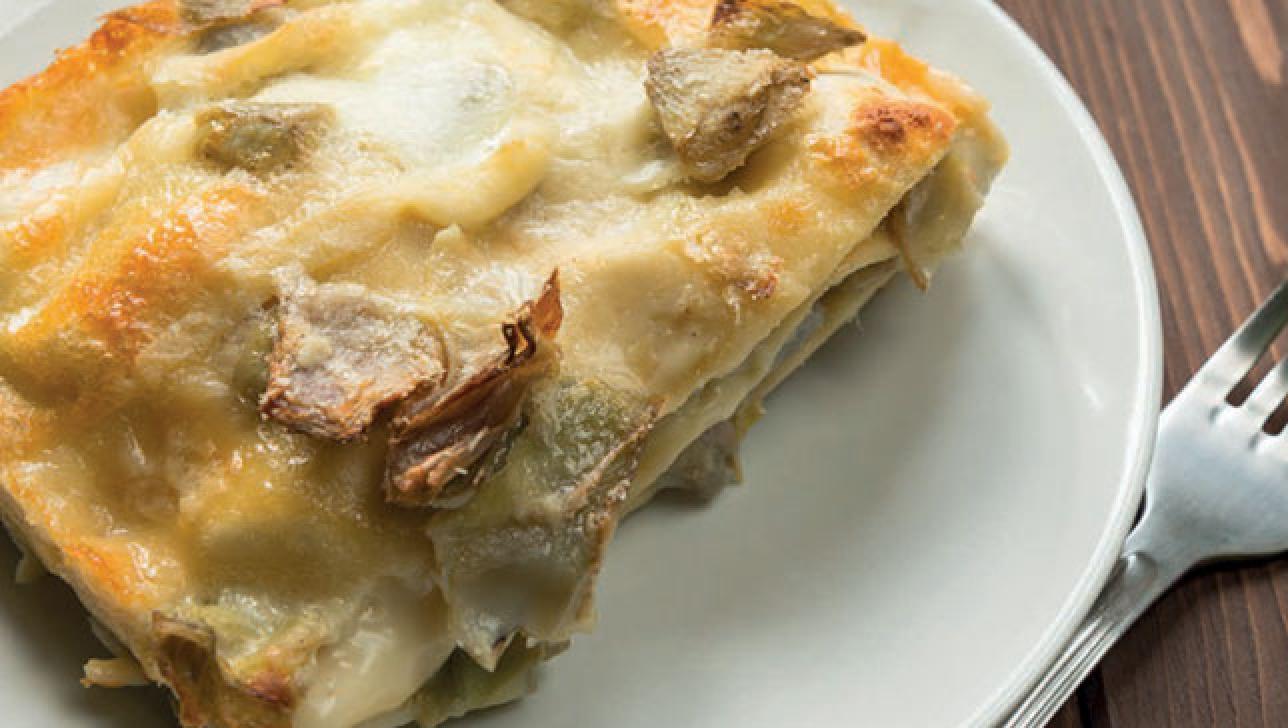 Lasagne con carciofi e pecorino: bontà e tradizione