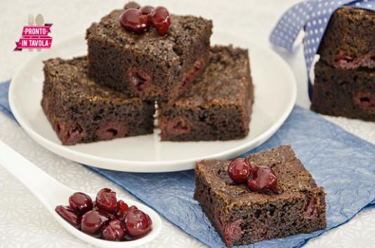 Brownies alle amarene