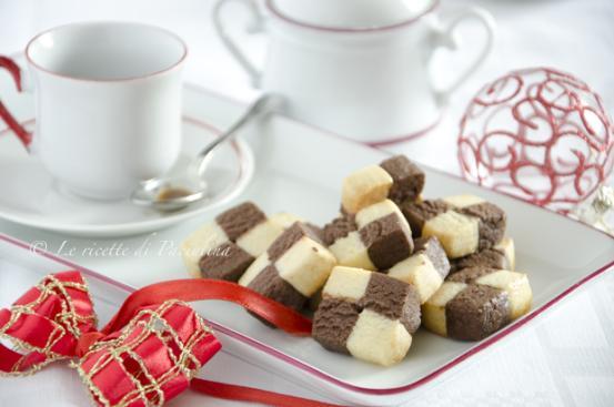 Biscotti a scacchiera