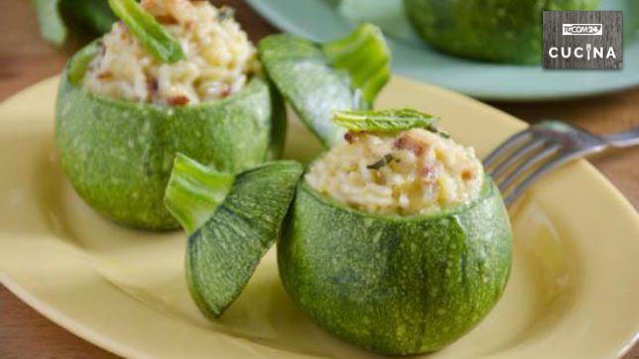Zucchine ripiene, sfiziose e gustose