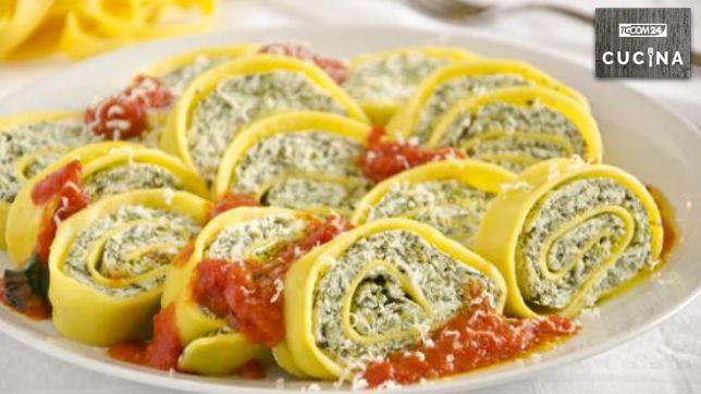 Rotolo di ricotta e spinaci