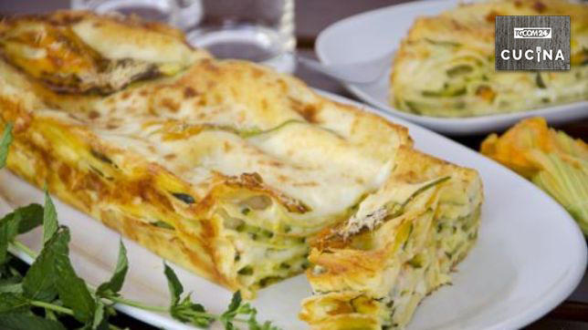Lasagne ai fiori di zucca