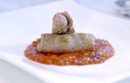 Chef - Involtino di vitello in umido con guanciale