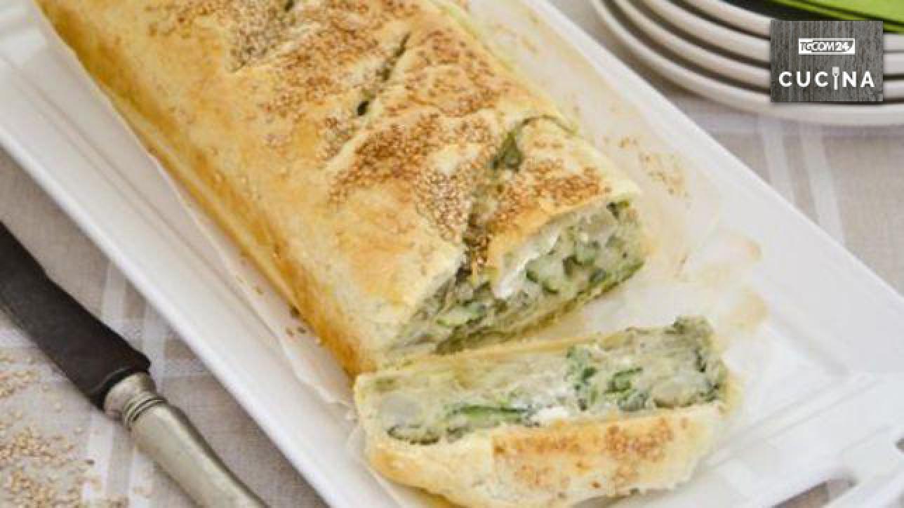 Strudel di verdure e formaggio: scrigno dal ripieno ricco