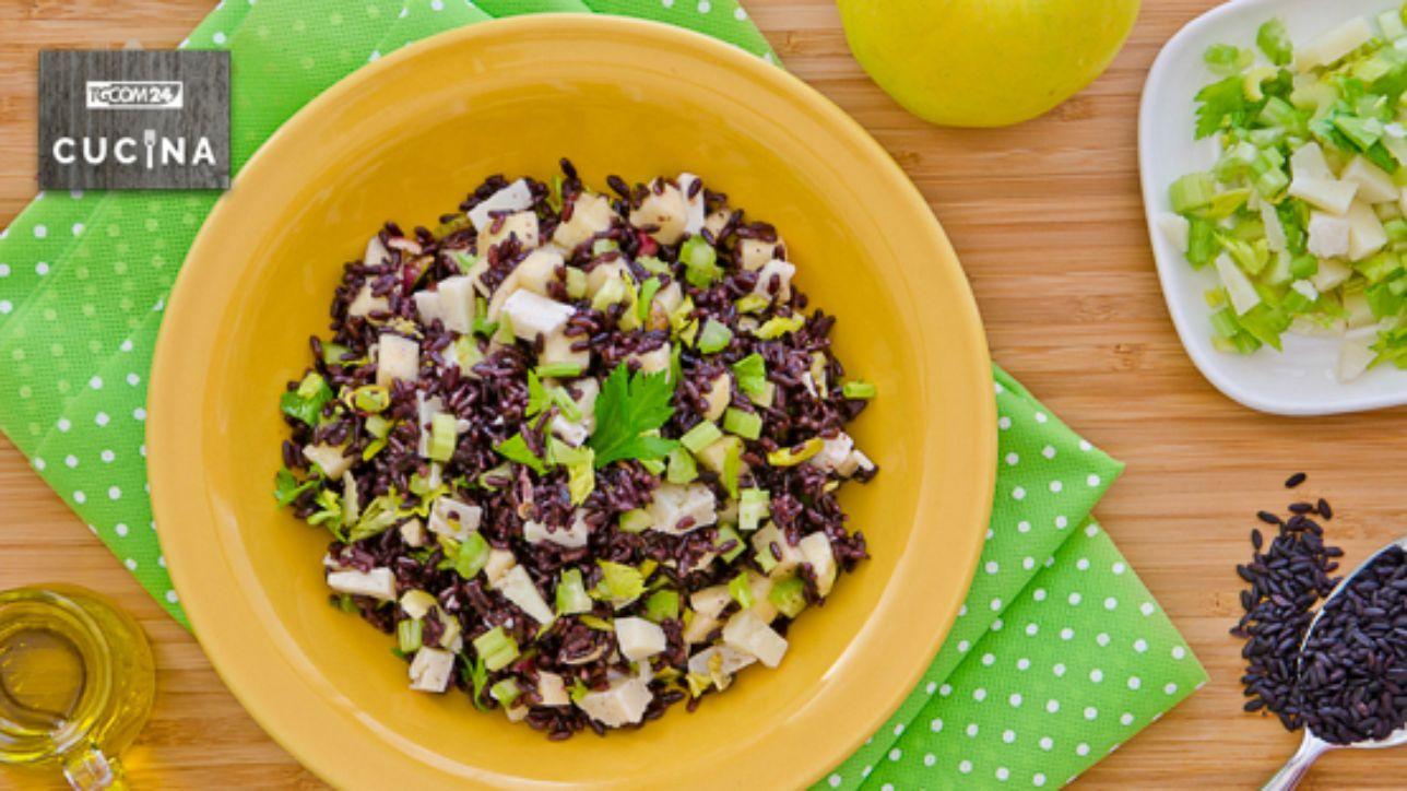 Insalata di riso Venere: fresca croccantezza