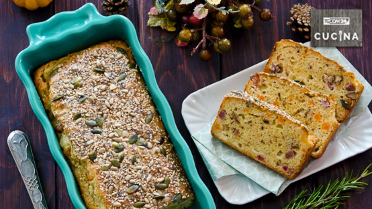 Plumcake salato alla zucca