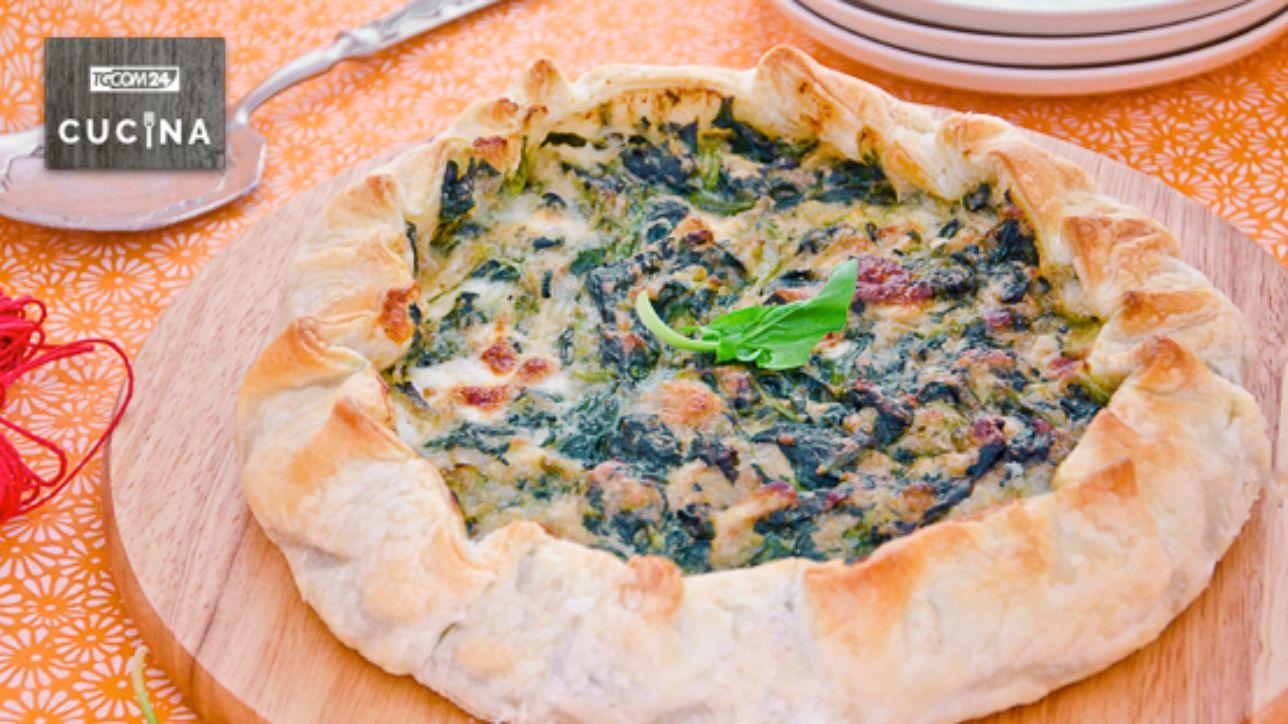 Torta salata ricotta e spinaci
