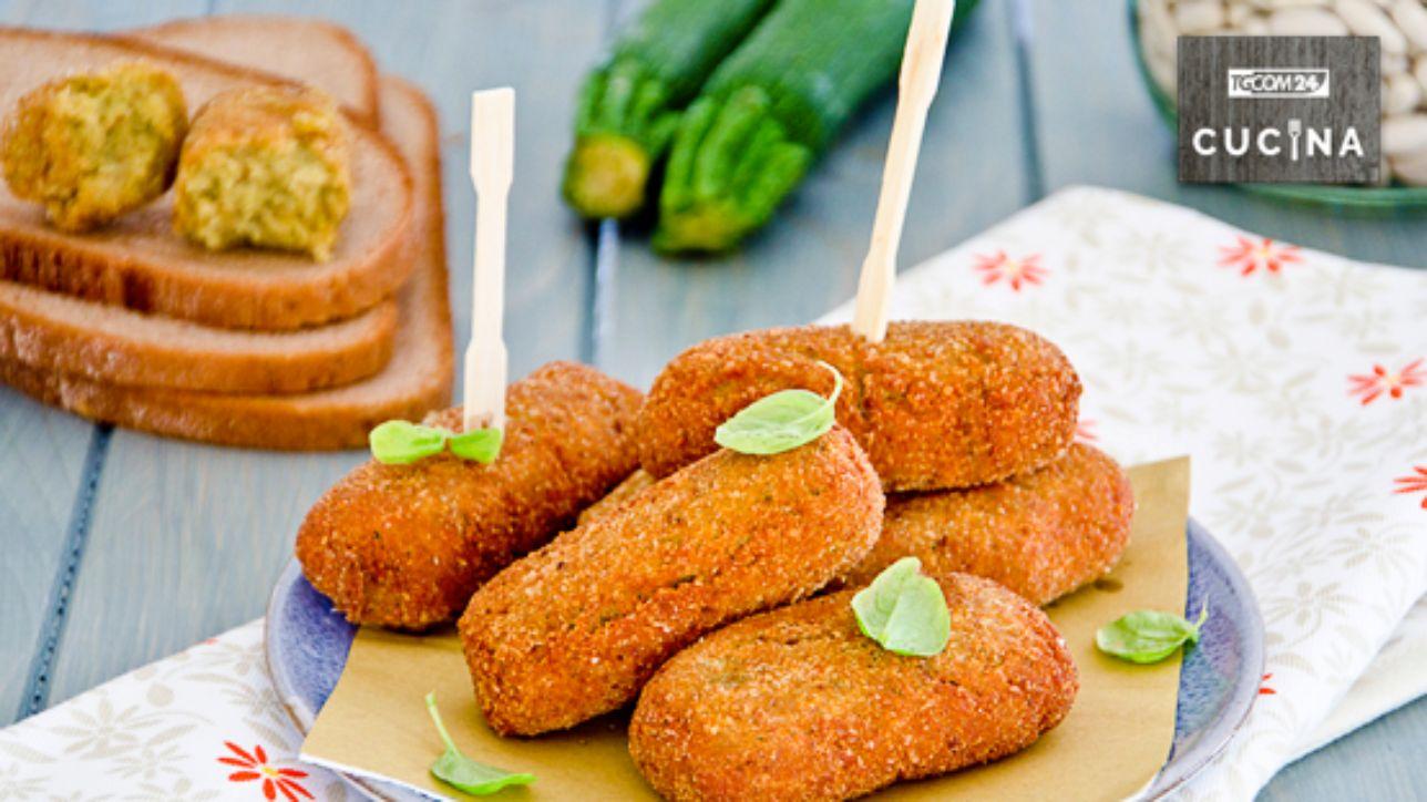 Crocchette di fagioli e zucchine