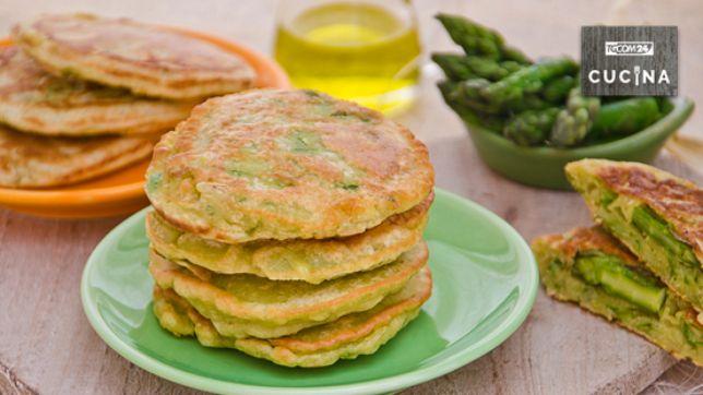 Pancakes agli asparagi