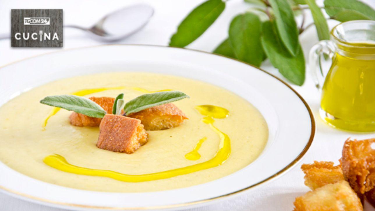 Crema di patate e topinambur