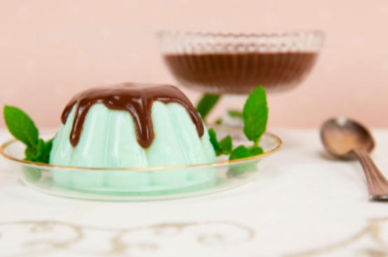 I dolci di Alice: budino menta e cioccolato