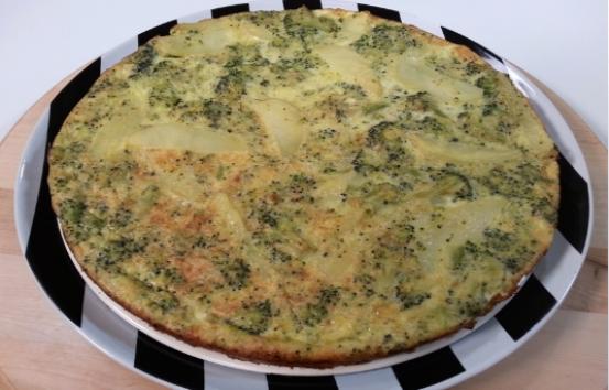 Torta salata broccoli e patate Torta salata broccoli e patate