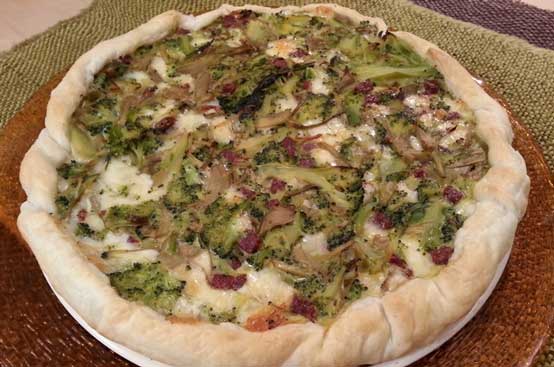 Torta salata carciofi e broccoli Torta salata carciofi e broccoli