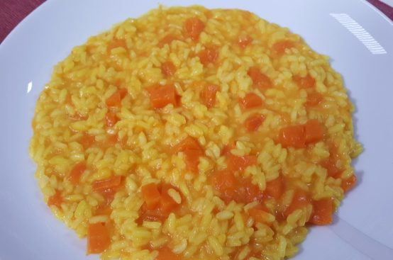 Risotto zucca e curcuma Risotto zucca e curcuma