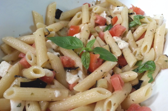 Pasta fredda alle melanzane Pasta fredda alle melanzane