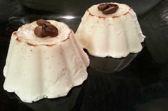 Panna cotta al caffè Panna cotta al caffè