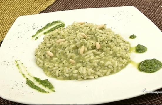 Risotto al pesto Risotto al pesto