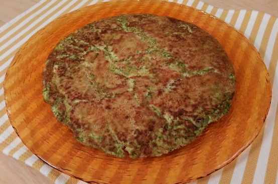 Frittata di broccoli e scamorza Frittata di broccoli e scamorza