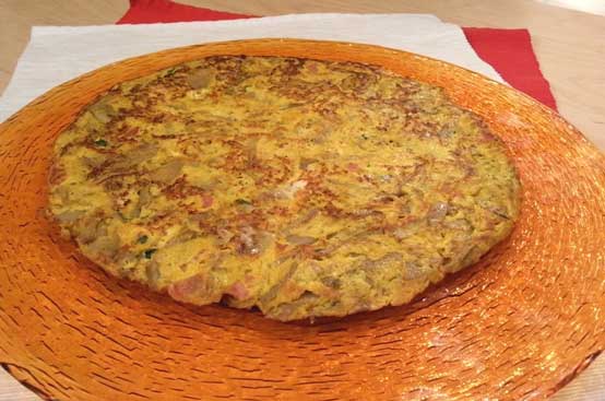 Frittata con carciofi e ricotta Frittata con carciofi e ricotta