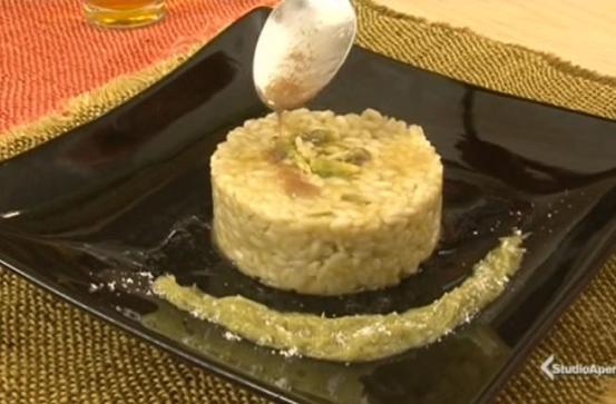 Risotto asparagi e acciughe Risotto asparagi e acciughe