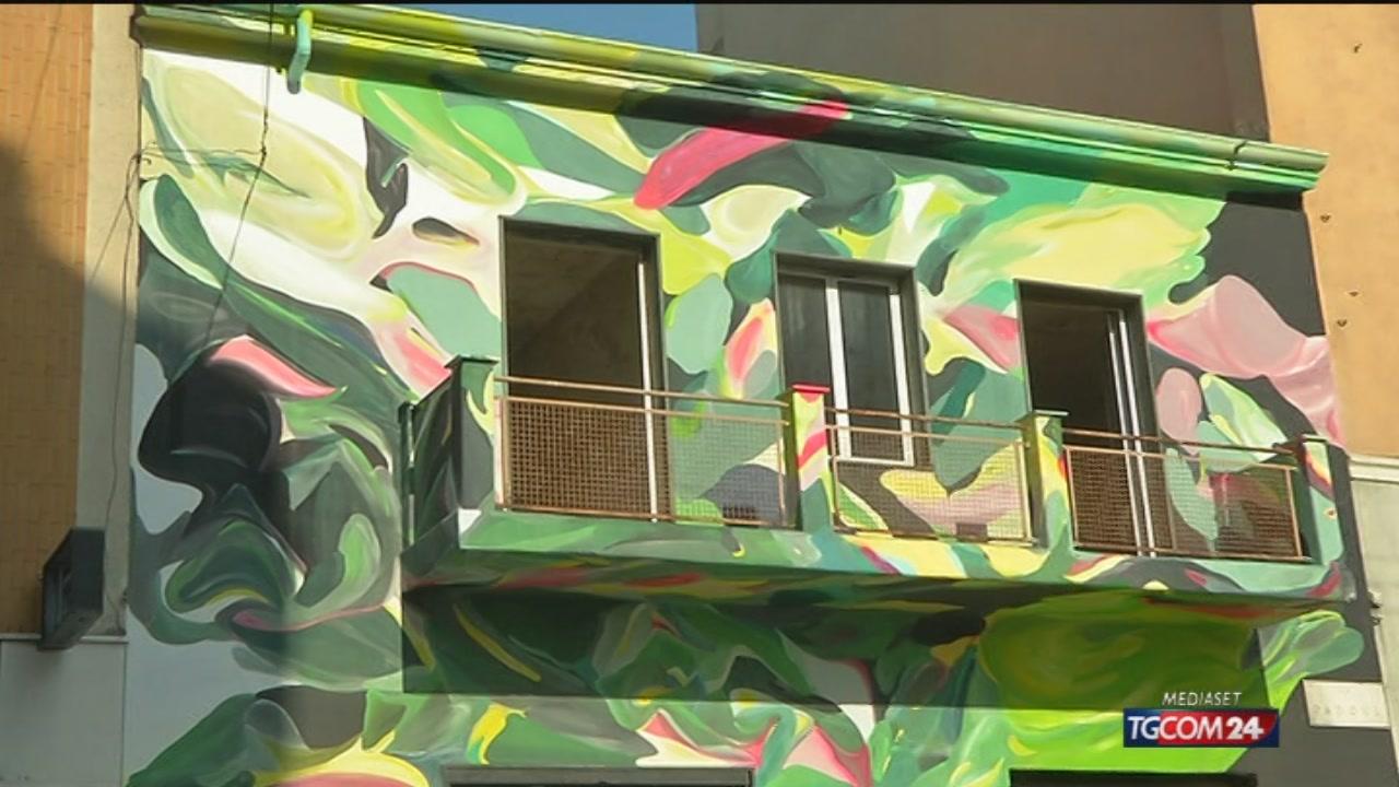 Milano, tre giganteschi murales mangia-smog in tre zone della città